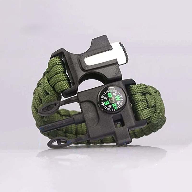 Multi-Functional Survival Paracord Bracelet for Outdoor Use - 260mm, 28g, view 7