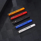 Compact Titanium Outdoor Defense Tool Keychain - Lightweight, view 2