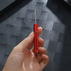 Compact Titanium Outdoor Defense Tool Keychain - Lightweight, view 4
