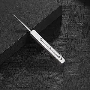 Compact Titanium Outdoor Defense Tool Keychain - Lightweight, view 9