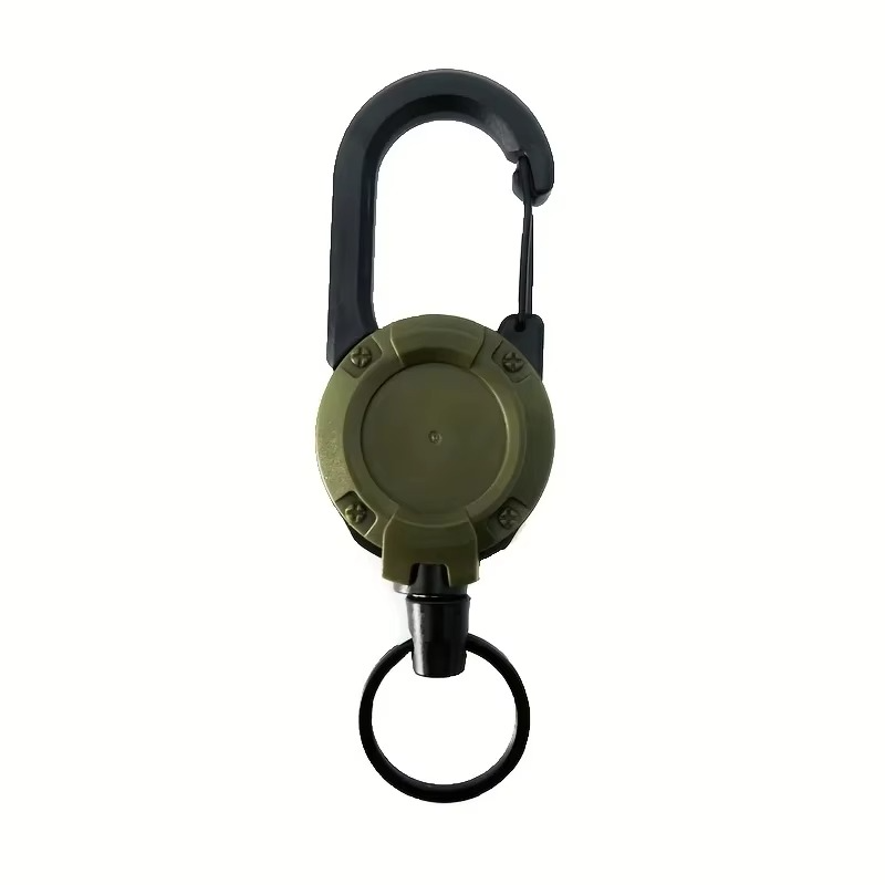 Heavy-Duty Tactical Retractable Keychain for Outdoor Use - ABS Metal, 12.5 cm, view 12
