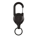 Heavy-Duty Tactical Retractable Keychain for Outdoor Use - ABS Metal, 12.5 cm