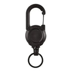 Heavy-Duty Tactical Retractable Keychain for Outdoor Use - ABS Metal, 12.5 cm