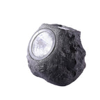 Solar Outdoor Lawn Decorative Stone Lights - LED, Plastic Resin, 8 Hour Runtime, view 15