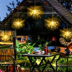 Solar Outdoor Garden Lights - IP65 Waterproof, 8 Modes, Copper Wire, view 4