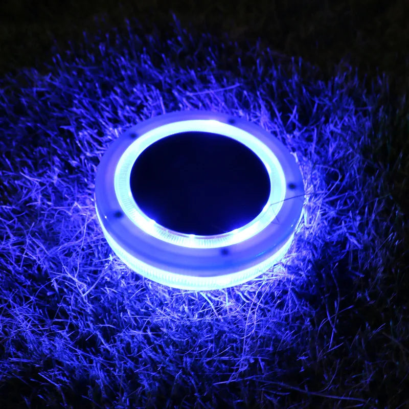 Floating Solar Pool Light - Blue LED, IP68 Waterproof, 11.6×2.5 cm, view 7