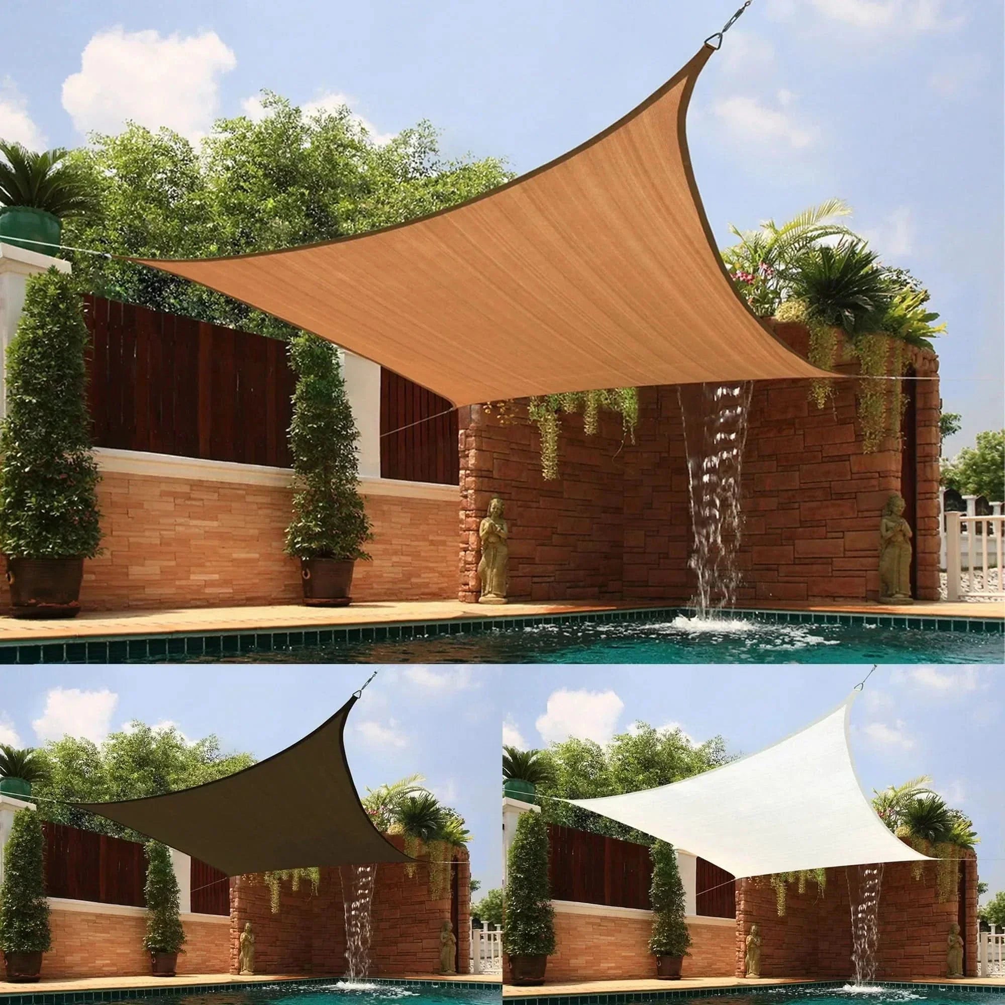 Portable Waterproof UV Awning for Garden or Camping - 2m PU Material