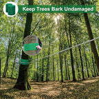 100 Feet Backyard Zip Line Kit for Kids - Sus304 Stainless Steel, Up to 330lbs, view 4