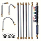 Telescoping Pressure Washer Wand Kit 4000 PSI - Up to 24ft, Multiple Nozzles, view 2