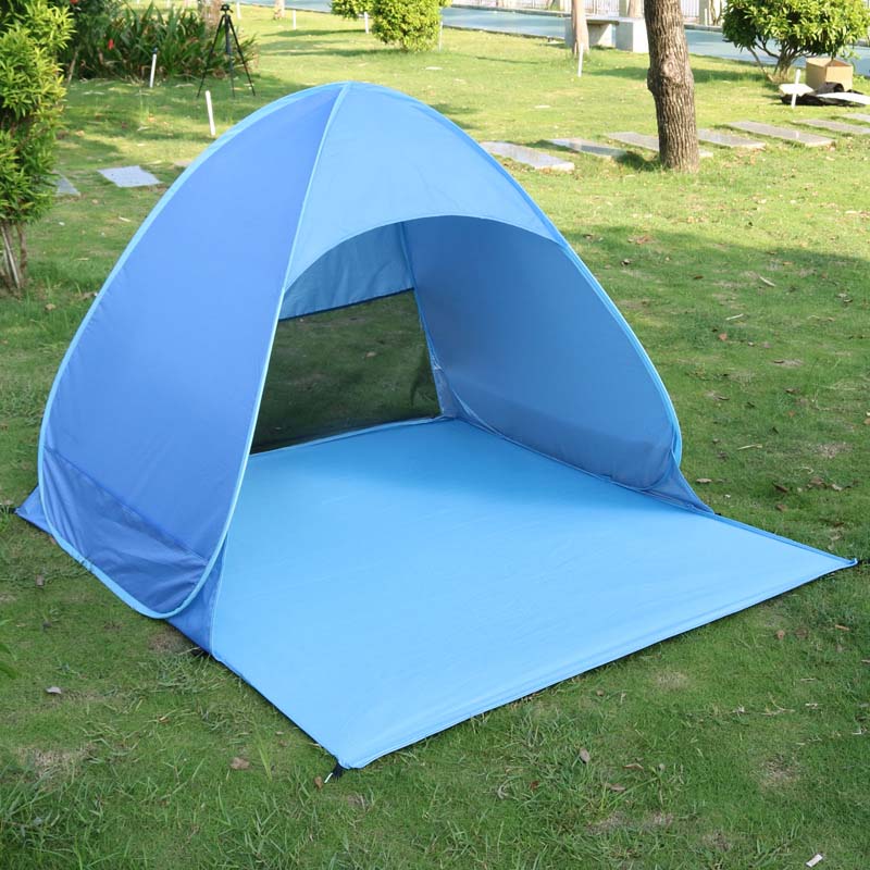 Pop-Up Beach Tent 98% UV Protection - Oxford Fabric, 145 x 165 x 110 cm, view 9
