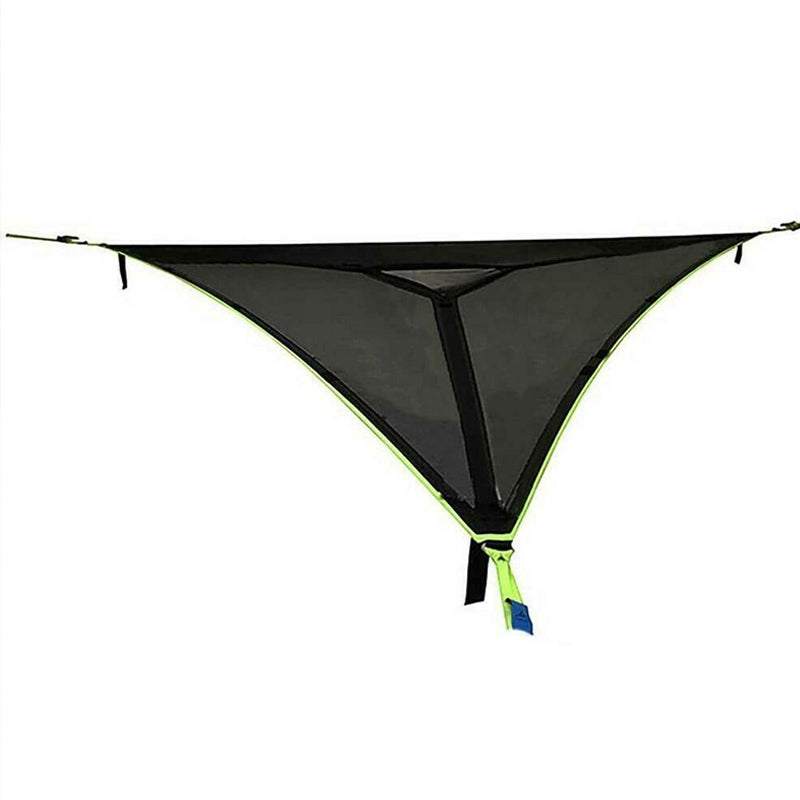 Multi-Person Outdoor Hammock - Nylon, Green/Black, 110in or 157in Sizes, view 10