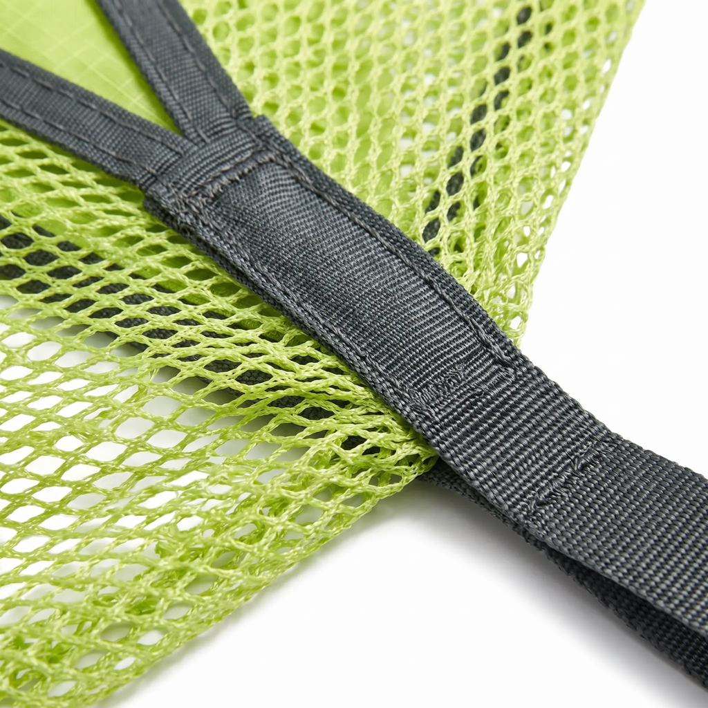 Multi-Person Outdoor Hammock - Nylon, Green/Black, 110in or 157in Sizes, view 12