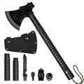 Foldable Survival Camping Axe - Multi-Gear, Stainless Steel, 43cm