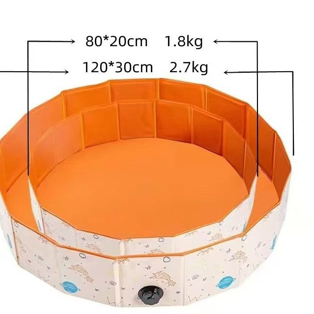 Inflatable Children's Splash Pool for Garden or Balcony - Safe Border, view 2