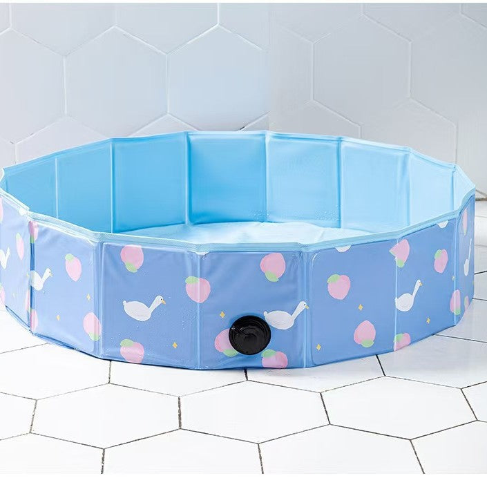 Inflatable Children's Splash Pool for Garden or Balcony - Safe Border, view 3