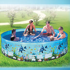 Unisex Inflatable Children's Swimming Pool - Generous Size for Garden, view 2