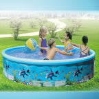 Unisex Inflatable Children's Swimming Pool - Generous Size for Garden, view 3