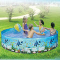 Unisex Inflatable Children's Swimming Pool - Generous Size for Garden