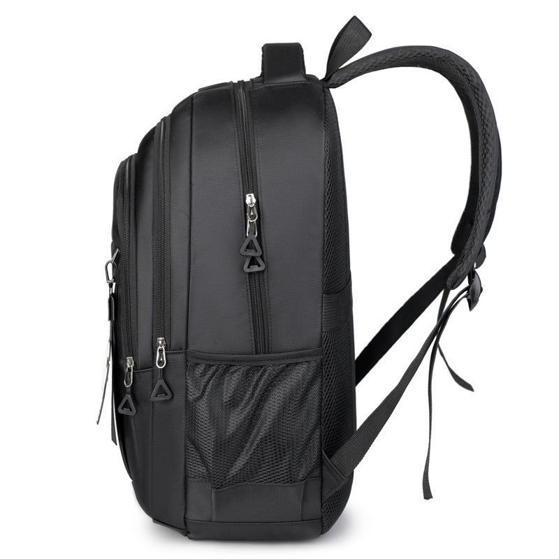 Oxford Fabric Backpack, 36–55 L, Fits 16-Inch Laptop