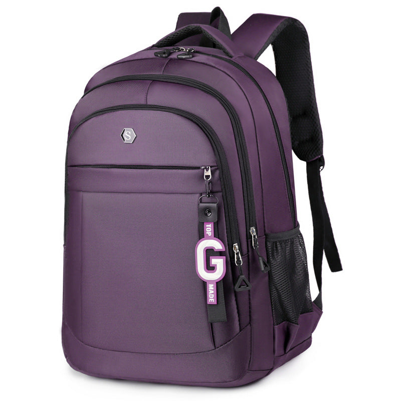 Oxford Fabric Backpack, 36–55 L, Fits 16-Inch Laptop