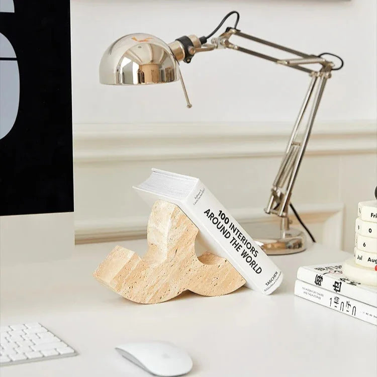 Pearl Stone Bookends-Welvere