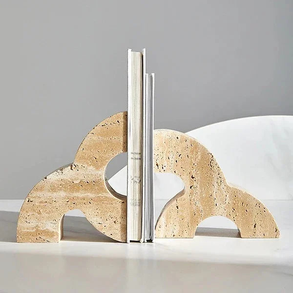 Pearl Stone Bookends-Welvere