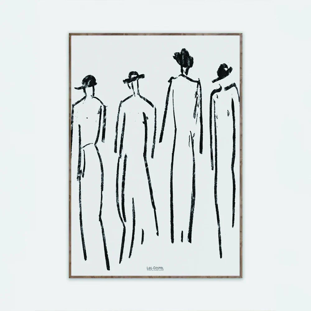 Unique Eco-Friendly People Wall Art for Home Decor | Welvere-Welvere