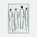 Unique Eco-Friendly People Wall Art for Home Decor | Welvere-Welvere