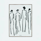 Unique Eco-Friendly People Wall Art for Home Decor | Welvere-Welvere