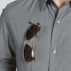 Magnetic Glasses Holder Pin - Compact Slender Design for Clothing, view 2