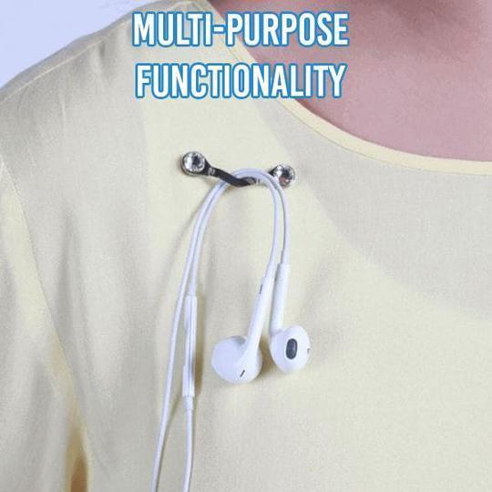 Magnetic Glasses Holder Pin - Compact Slender Design for Clothing, view 5