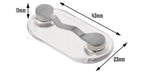 Magnetic Glasses Holder Pin - Compact Slender Design for Clothing, view 8