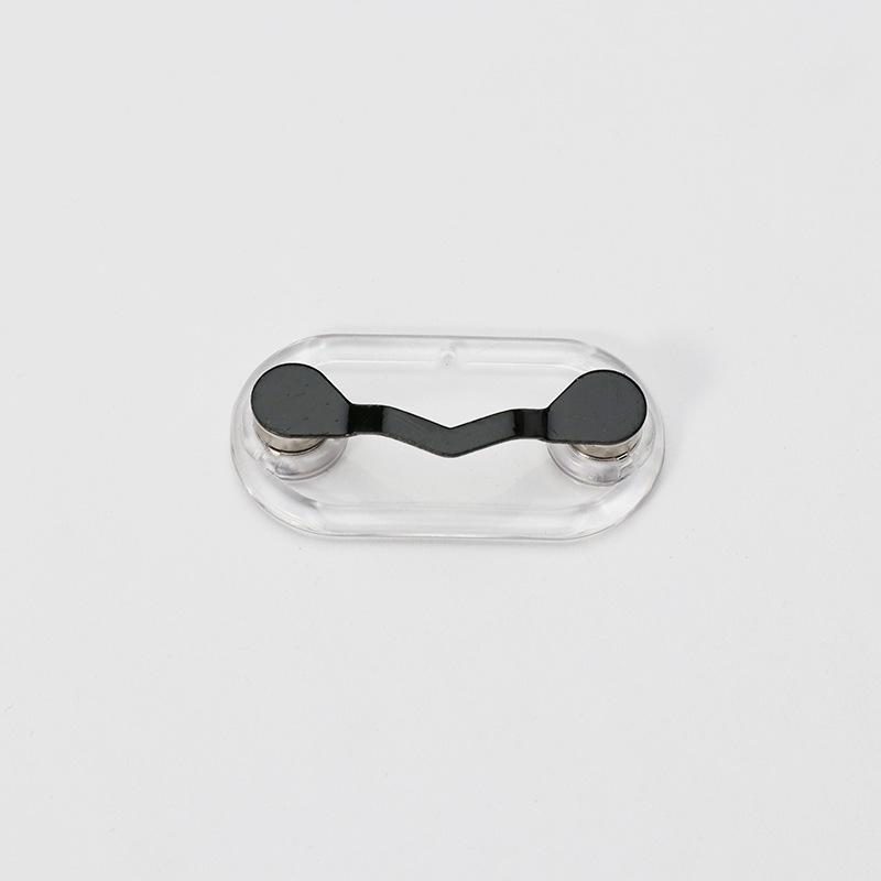 Magnetic Glasses Holder Pin - Compact Slender Design for Clothing
