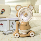 Women’s Portable Handheld Fan - Creative Animal Design, Quiet Operation, view 14