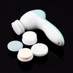 5 in 1 Electric Facial and Body Cleaning Massager - Plastic, Battery Powered, view 7