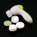 5 in 1 Electric Facial and Body Cleaning Massager - Plastic, Battery Powered, view 8