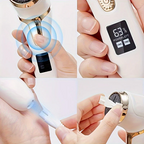 Professional Electric Foot Hard Skin Remover - Rechargeable, IPX4, USB Charging, view 5