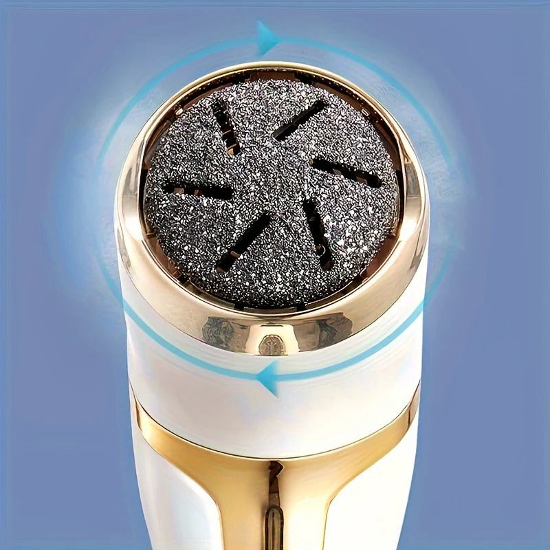 Professional Electric Foot Hard Skin Remover - Rechargeable, IPX4, USB Charging, view 7