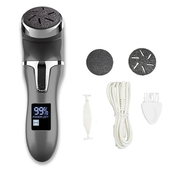 Professional Electric Foot Hard Skin Remover - Rechargeable, IPX4, USB Charging, view 9
