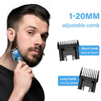 Beard Trimmer for Men - IPX7 Waterproof, USB Charging, 90min Battery, view 12
