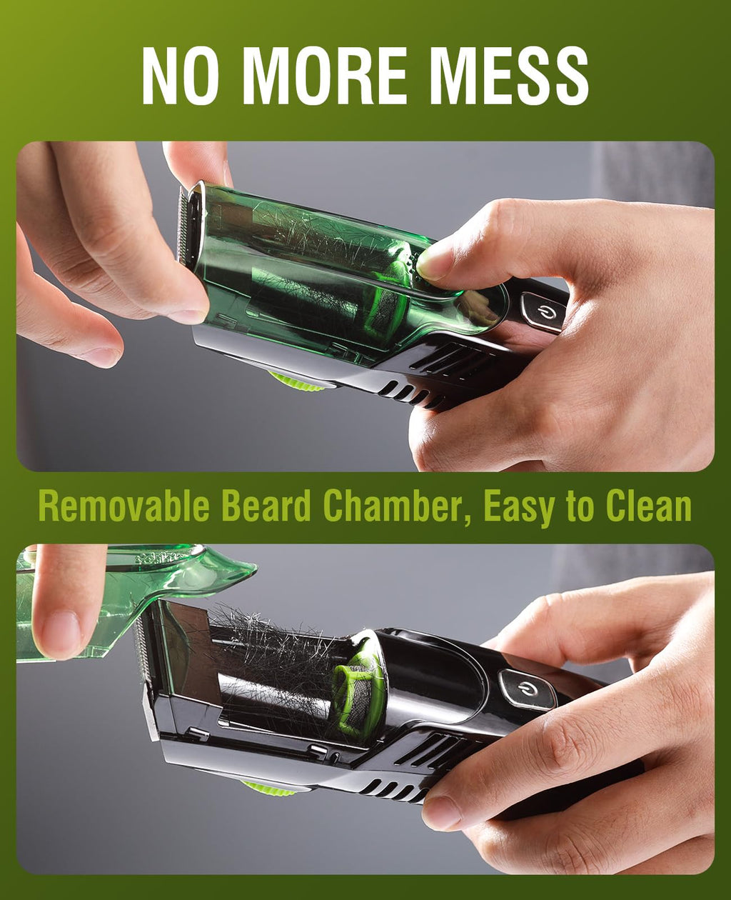 Beard Trimmer for Men - IPX7 Waterproof, USB Charging, 90min Battery, view 7