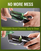 Beard Trimmer for Men - IPX7 Waterproof, USB Charging, 90min Battery, view 7