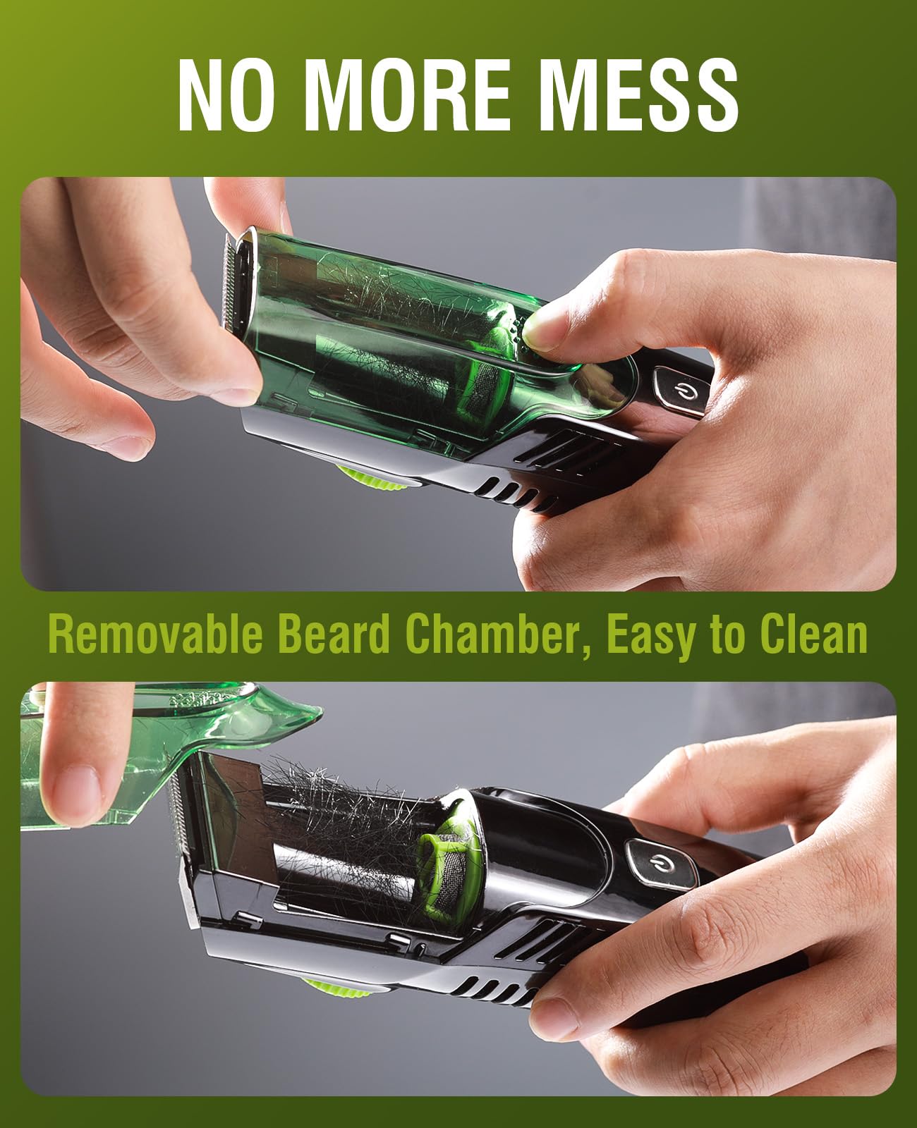Beard Trimmer for Men - IPX7 Waterproof, USB Charging, 90min Battery, view 7