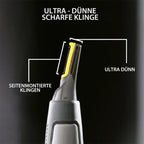 Ultrathin Precision Trimmer for Ears, Nose, Eyebrows - Titanium Coated Blade, view 11