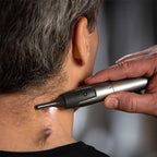 Ultrathin Precision Trimmer for Ears, Nose, Eyebrows - Titanium Coated Blade, view 3
