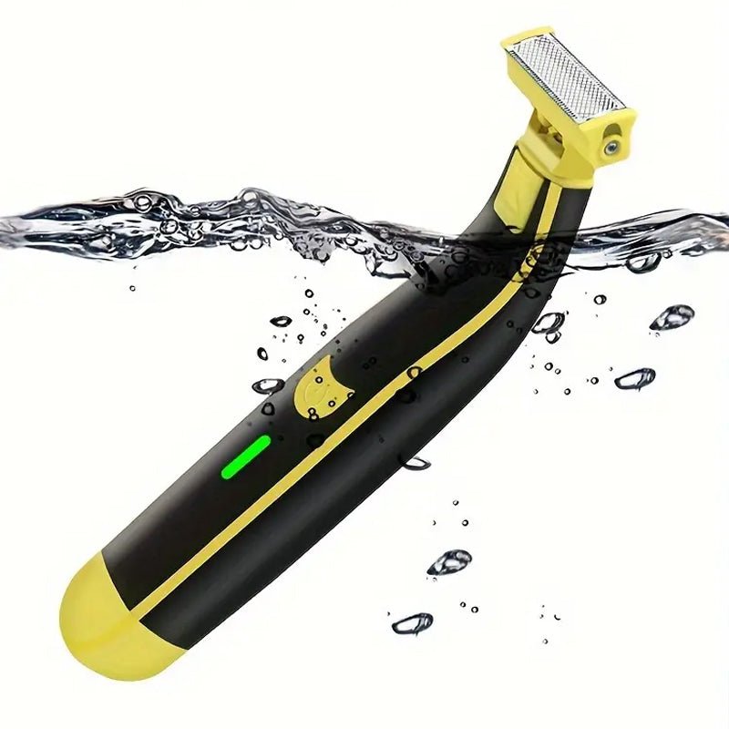 Wet and Dry Electric Body Groomer - IPX5 Waterproof, Lightweight 200g, view 2