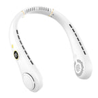 Cooling Hands-Free Wearable Neck Fan - USB Rechargeable, Lightweight, view 2