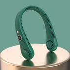 Cooling Hands-Free Wearable Neck Fan - USB Rechargeable, Lightweight, view 5