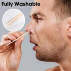 Compact Nose Trimmer for Men and Women - 360° Rotary Head, 3.66 Inches, view 3