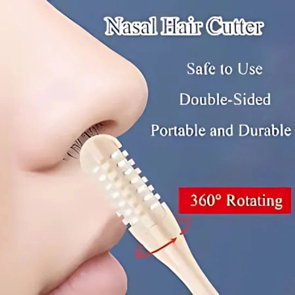 Compact Nose Trimmer for Men and Women - 360° Rotary Head, 3.66 Inches, view 8